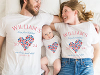 Personalized Mixed Berries Heart - Berry First One Tee