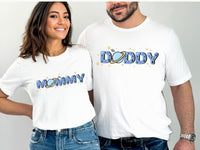 Planet Theme First Birthday Shirts with Moon Letters