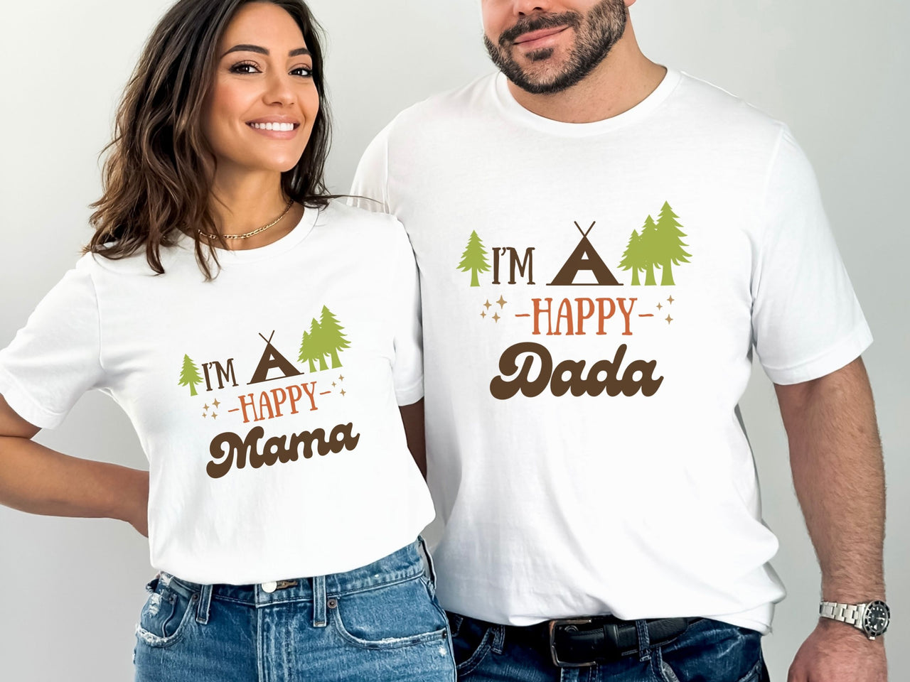 I'm A Happy Camper - Family Birthday Shirts