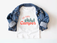 Camping In The Woods Tee - One Happy Camper