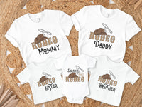 Personalized Cowboy Hat with Lasso - 1st Rodeo Birthday Shirt