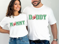 First Year Down Football Birthday Shirt – Green Field Design