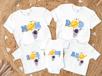 Hanging Astronaut - First Trip Around The Sun Birthday Shirt