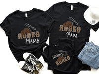 Personalized Cowboy Hat with Lasso - 1st Rodeo Birthday Shirt