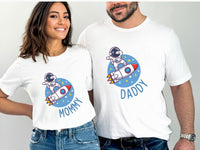 Blasting Into One - Astronaut Dabbing on Rocket Ship Tee