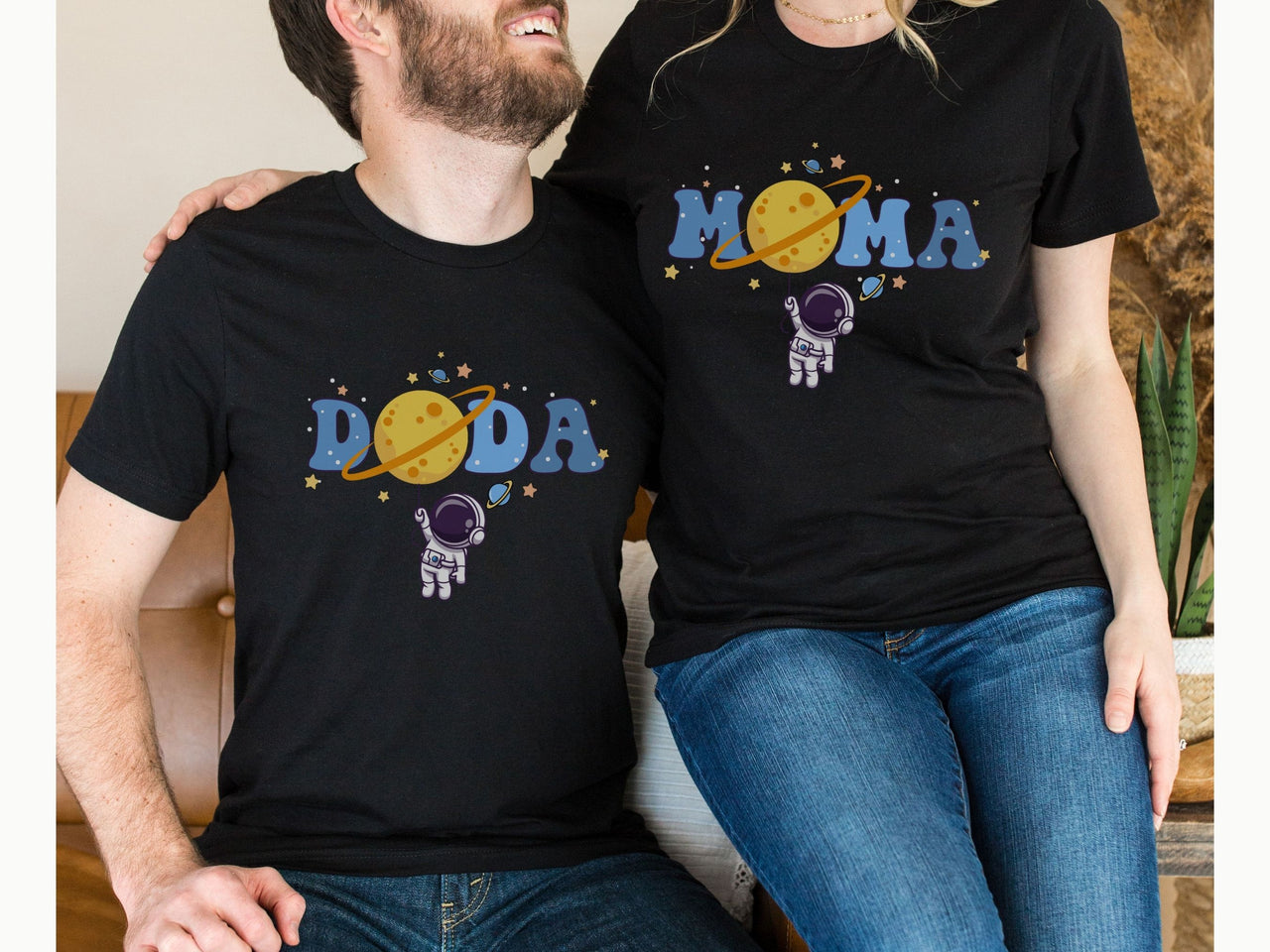 Hanging Astronaut - First Trip Around The Sun Birthday Shirt