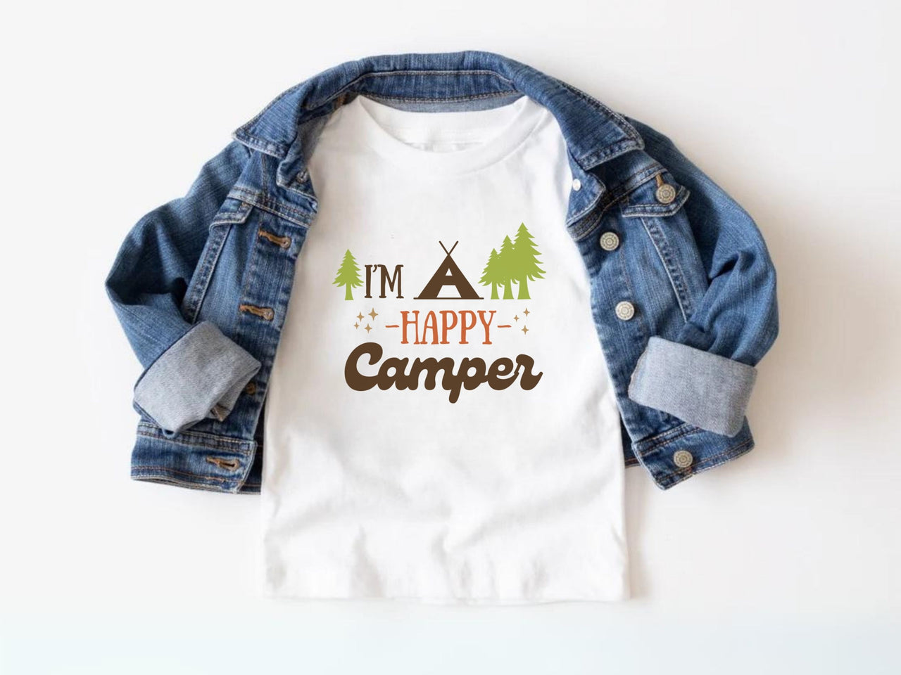 I'm A Happy Camper - Family Birthday Shirts