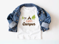 I'm A Happy Camper - Family Birthday Shirts