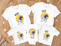 Astronaut Dabbing - Space Theme Family Matching Shirts