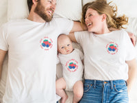 Mixed Berry Circular Pocket Design Parents Shirt