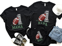 Personalized Football 1st Birthday Shirt