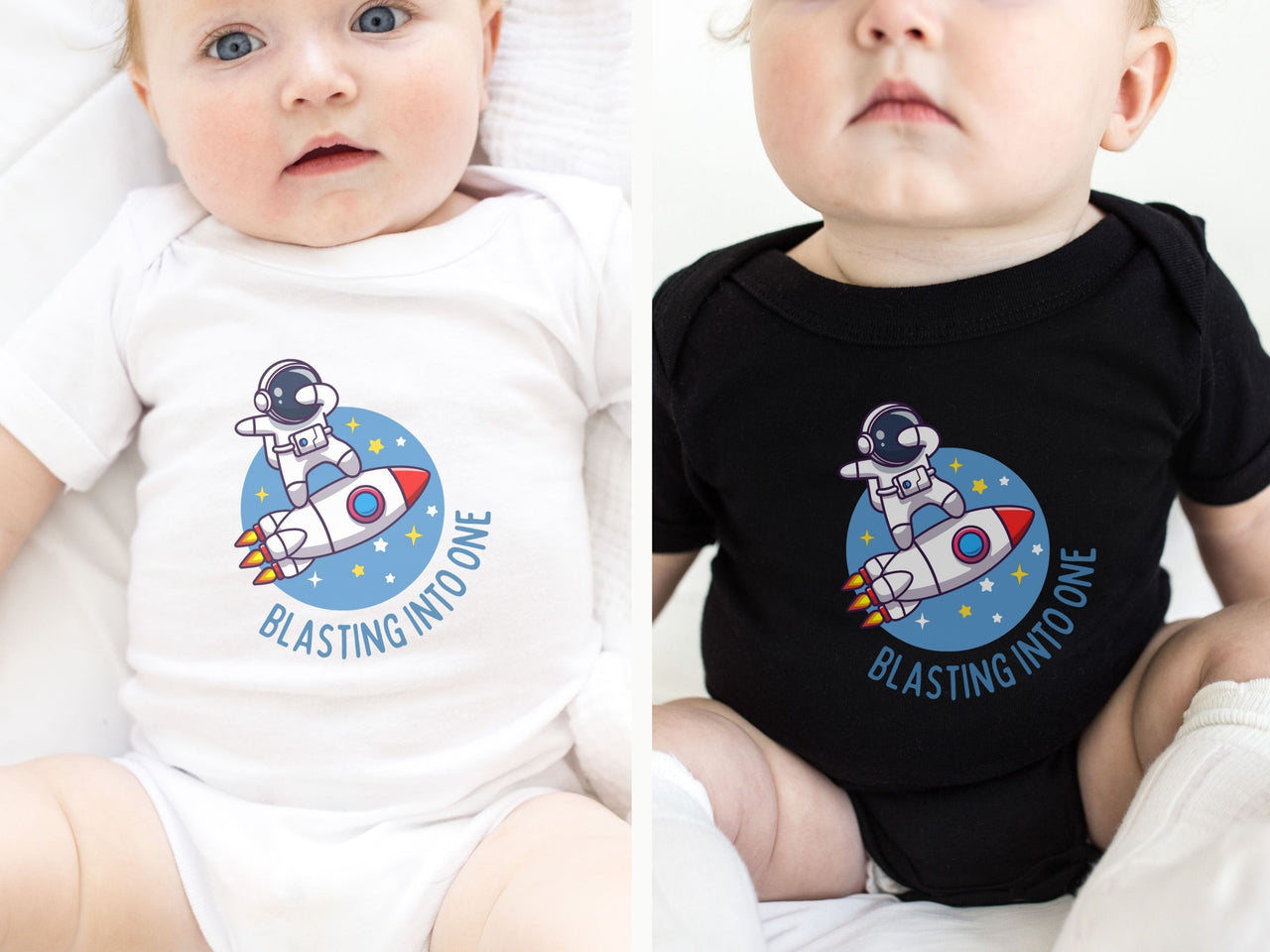 Blasting Into One - Astronaut Dabbing on Rocket Ship Tee
