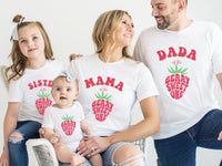 Berry Sweet One - Strawberry Theme Birthday Shirt