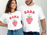 Berry Sweet One - Strawberry Theme Birthday Shirt