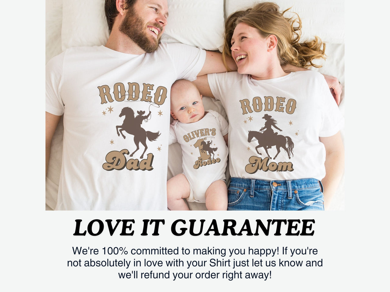 Personalized Cowboy Tee - My First Rodeo Birthday