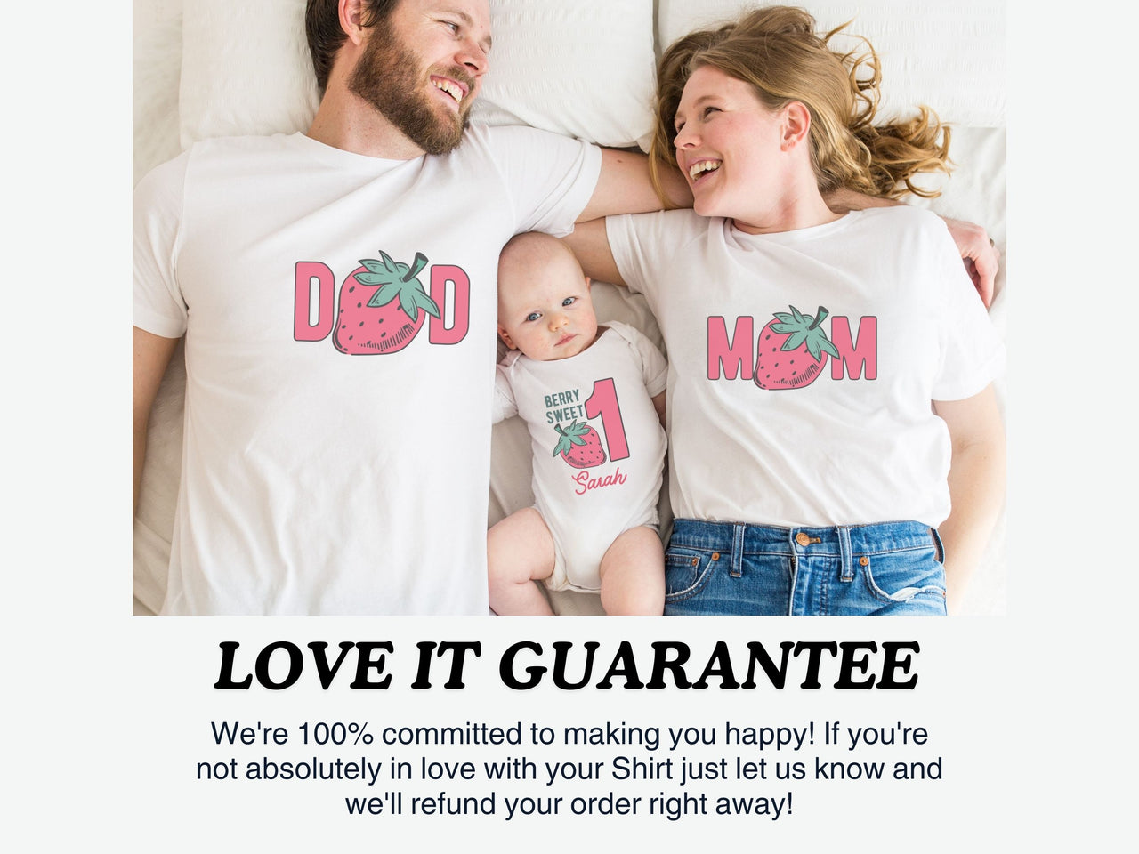 Personalized 1st Birthday Tee - Berry First Birthday Theme