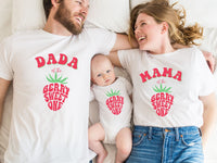 Berry Sweet One - Strawberry Theme Birthday Shirt