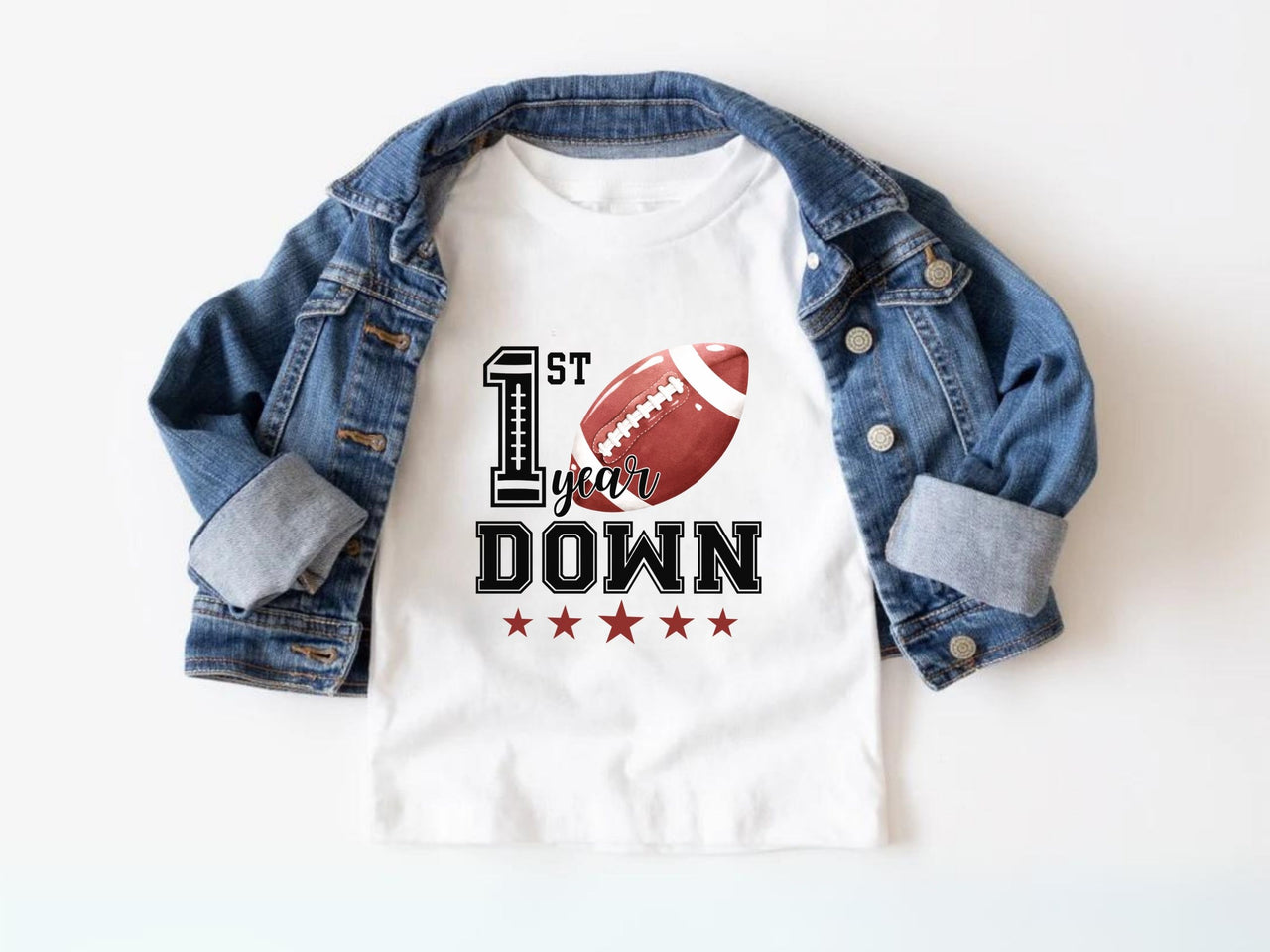 Football First Birthday Touchdown - Family Matching Tees