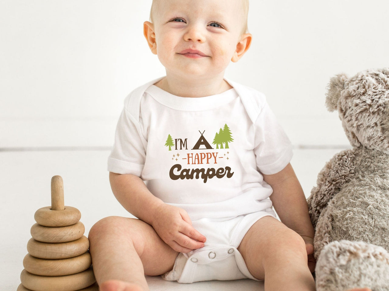 I'm A Happy Camper - Family Birthday Shirts