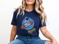 Astronaut Riding Space Ship - Blasting Into One Shirt