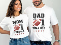 Football First Birthday Touchdown - Family Matching Tees