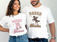 Personalized Cowboy & Cowgirl - My First Rodeo Shirts