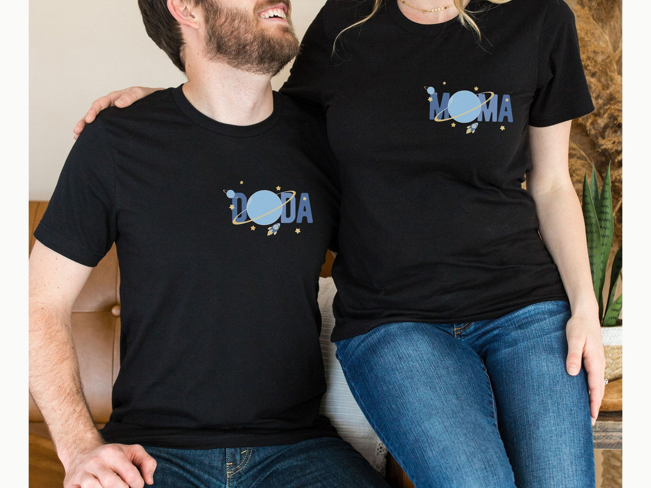 Planet Pocket Design – Space 1st Birthday Tee