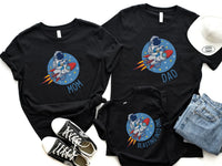 Astronaut Riding Space Ship - Blasting Into One Shirt