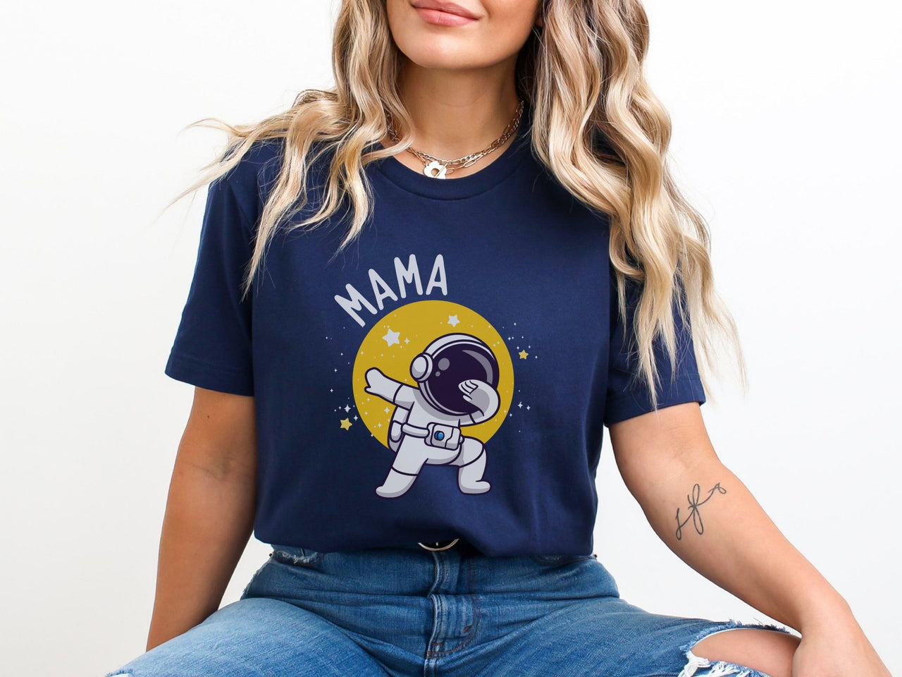 Astronaut Dabbing - Space Theme Family Matching Shirts