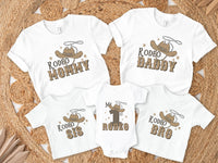 Cowboy Hat with Lasso Tees - My First Rodeo