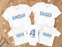 Personalized Moon Crater Birthday Shirt