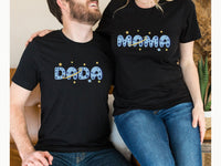 Personalized Moon Crater Birthday Shirt