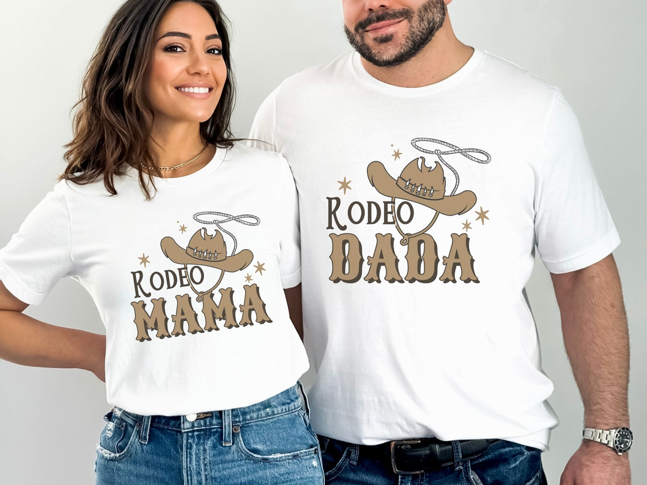 Cowboy Hat with Lasso Tees - My First Rodeo