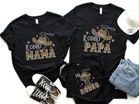 Cowboy Hat with Lasso Tees - My First Rodeo